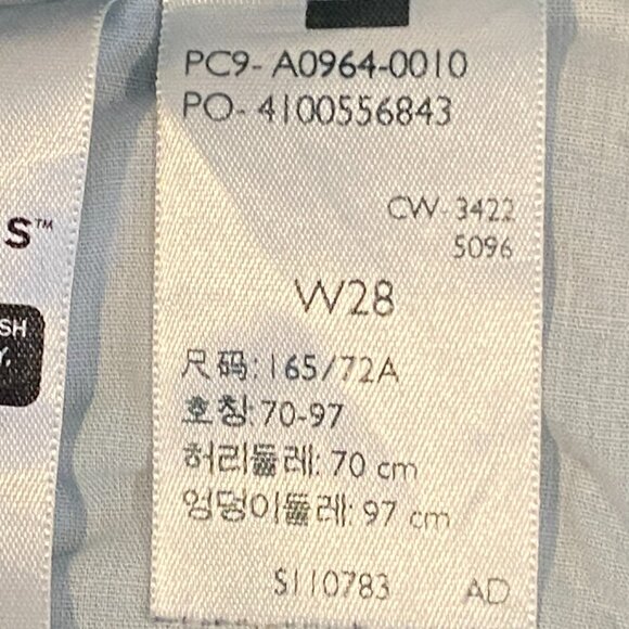 Levi's Low Pro Straight Blue Jeans 31x30 tagged sz 28 #117R - Picture 11 of 11